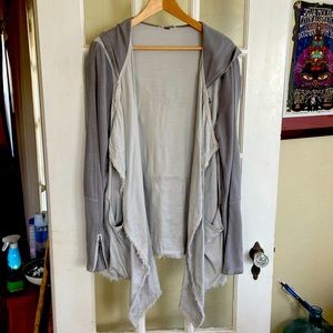 Free People Jacket / Sweatshirt Hooded